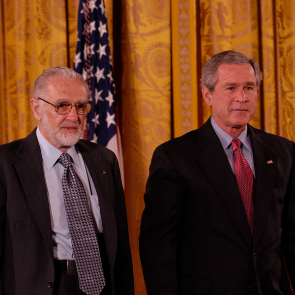 R. Duncan Luce receives National Medal of Science in 2005