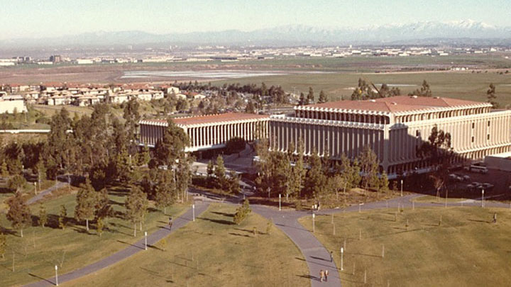 Aerial of campus