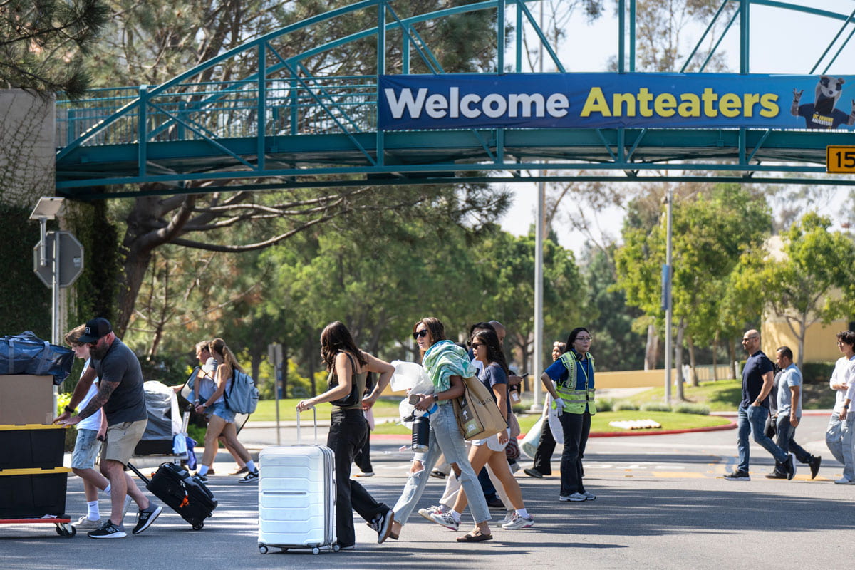 Students featured on Move-In Day