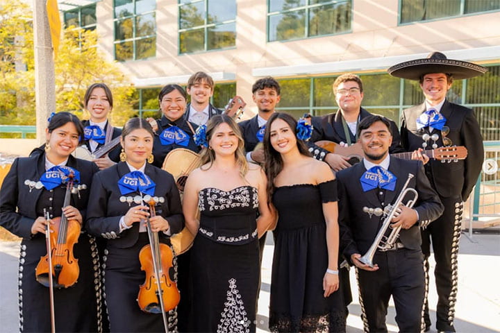 The students of Mariachi Orgullo de UCI have built real and viral community