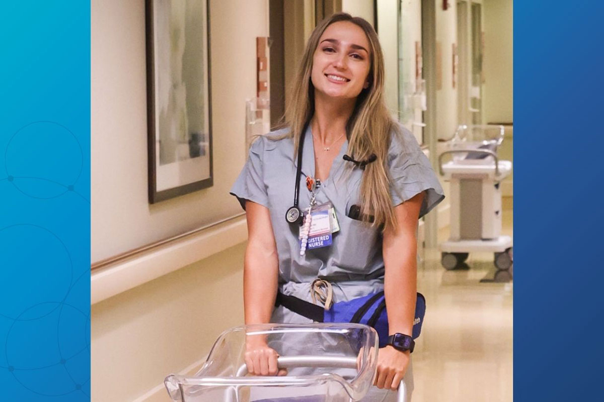 Lauren Wenger, nursing alum