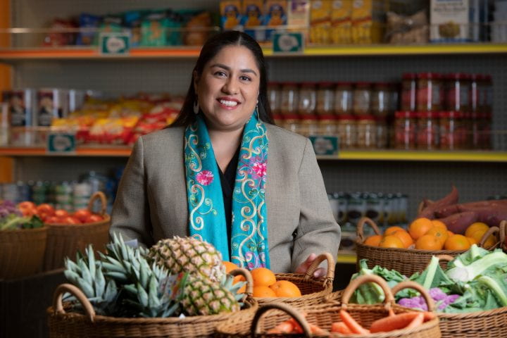 Andrea Mora, director of the UC Irvine Basic Needs Center
