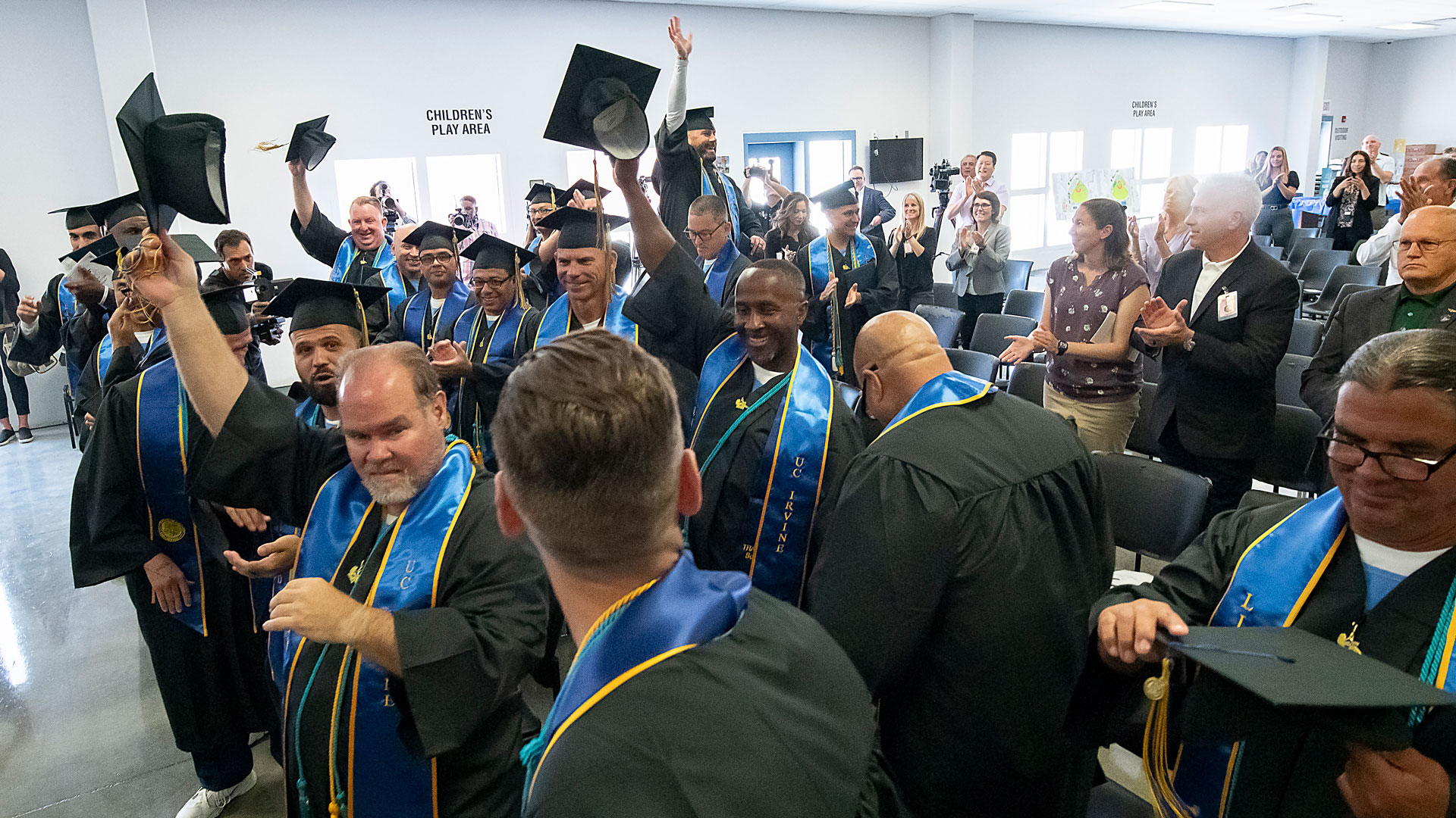 Graduates from the inaugural UC Irvine LIFTED bachelor's program